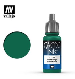 Vallejo Vallejo Game Color - Ink 72.090 Black Green Ink