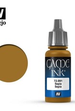 Vallejo Vallejo Game Color - Ink 72.091 Sepia Ink