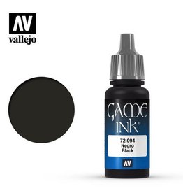 Vallejo Vallejo Game Color - Ink 72.094 Black Ink
