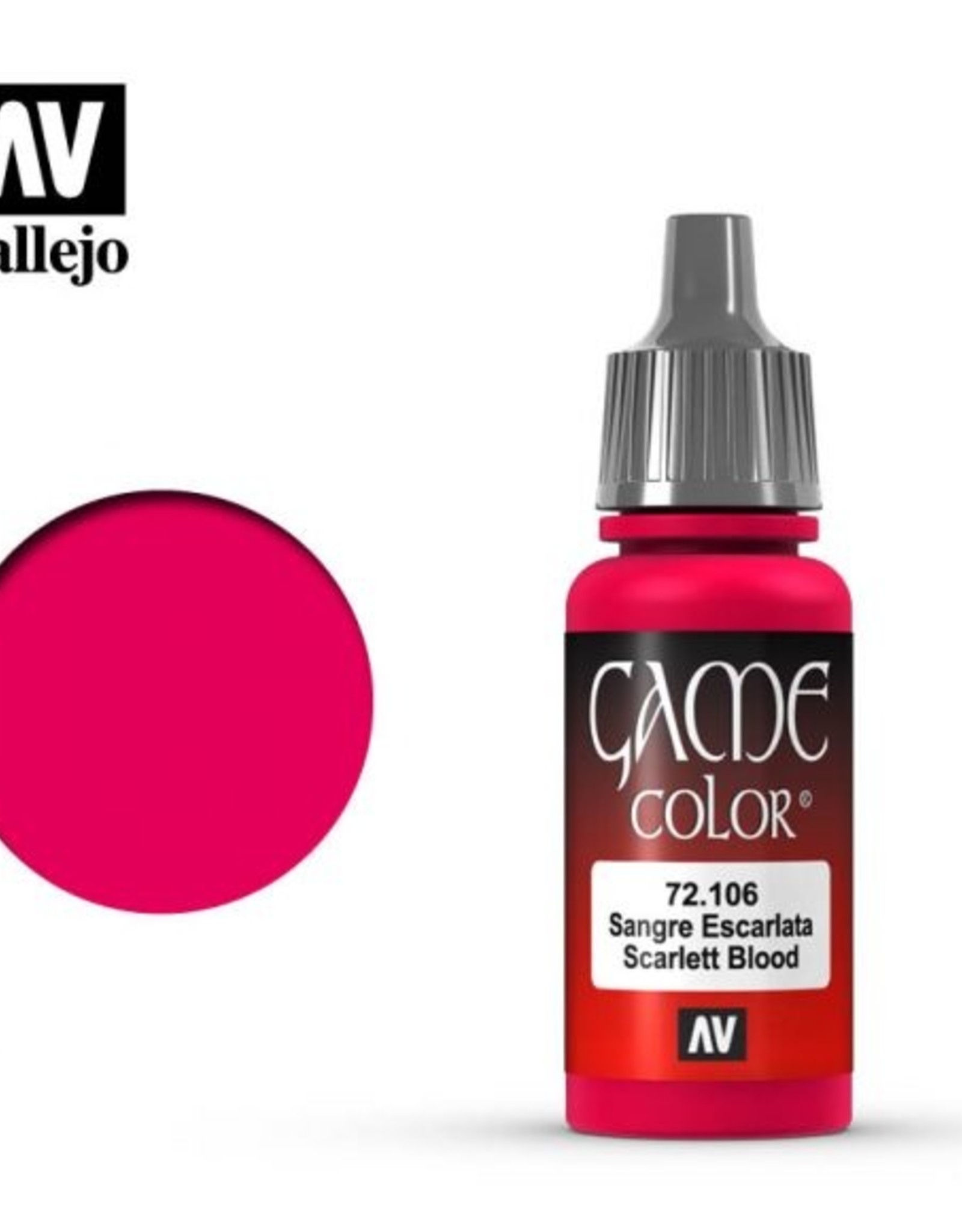 Vallejo Vallejo Game Color 72.106 Scarlet Blood