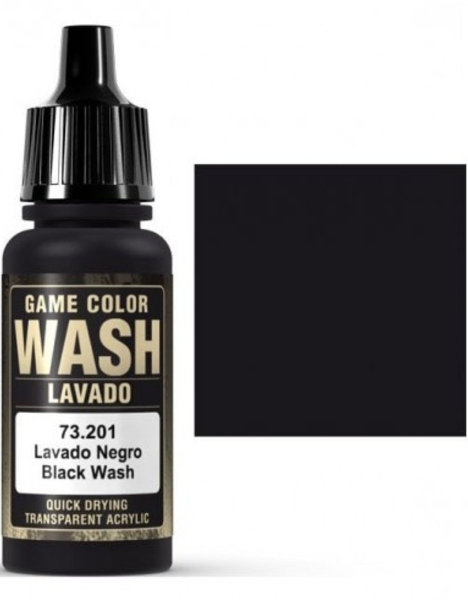 Vallejo Vallejo Game Color 73.201 Black Wash