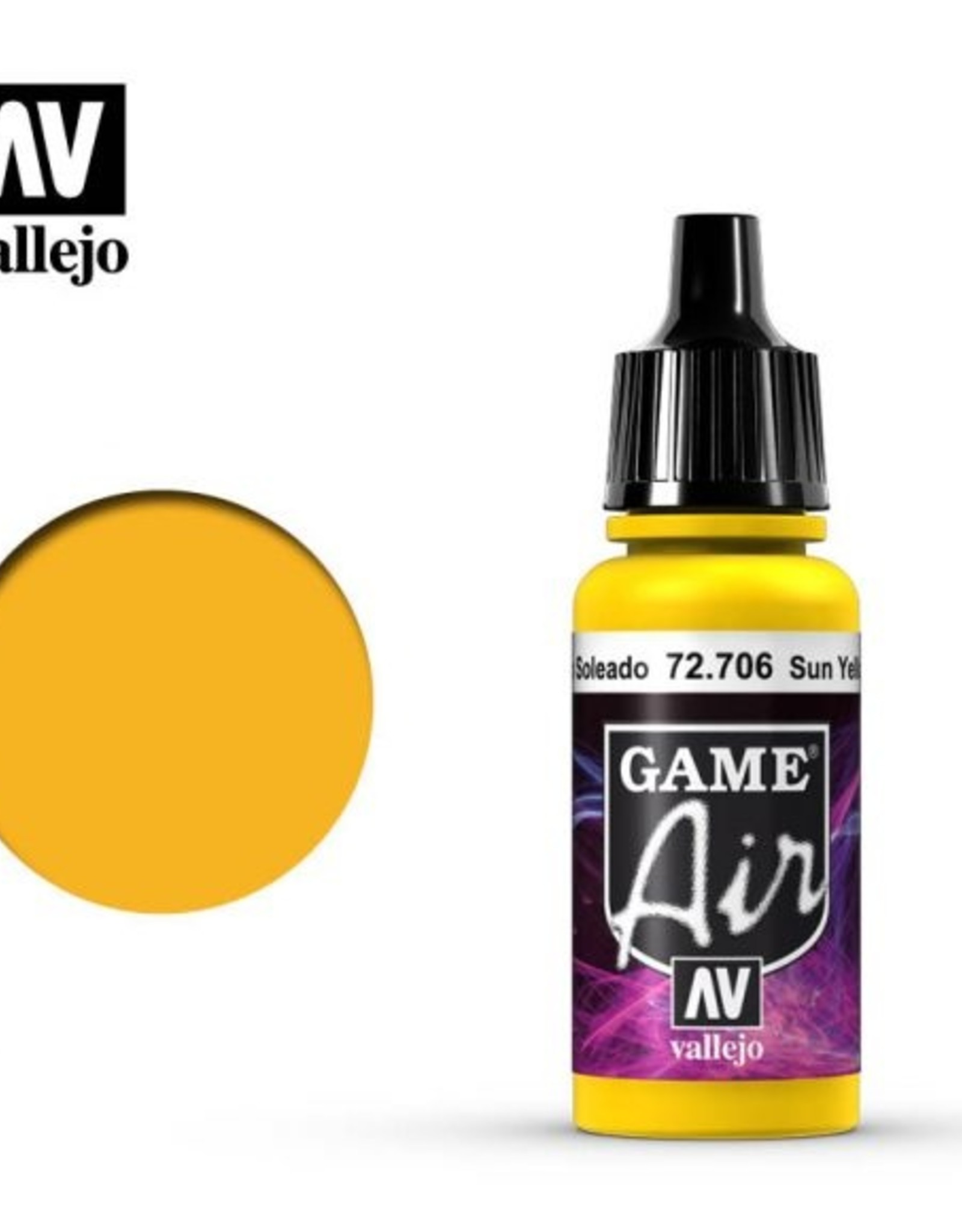 Vallejo Game Air:  72.706 Sun Yellow