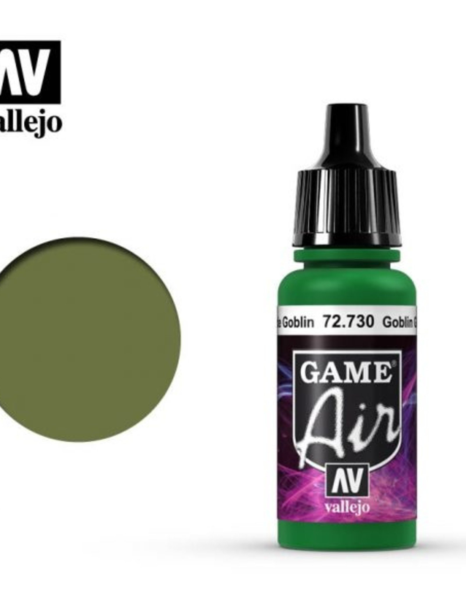 Vallejo Game Air:  72.730 Goblin Green