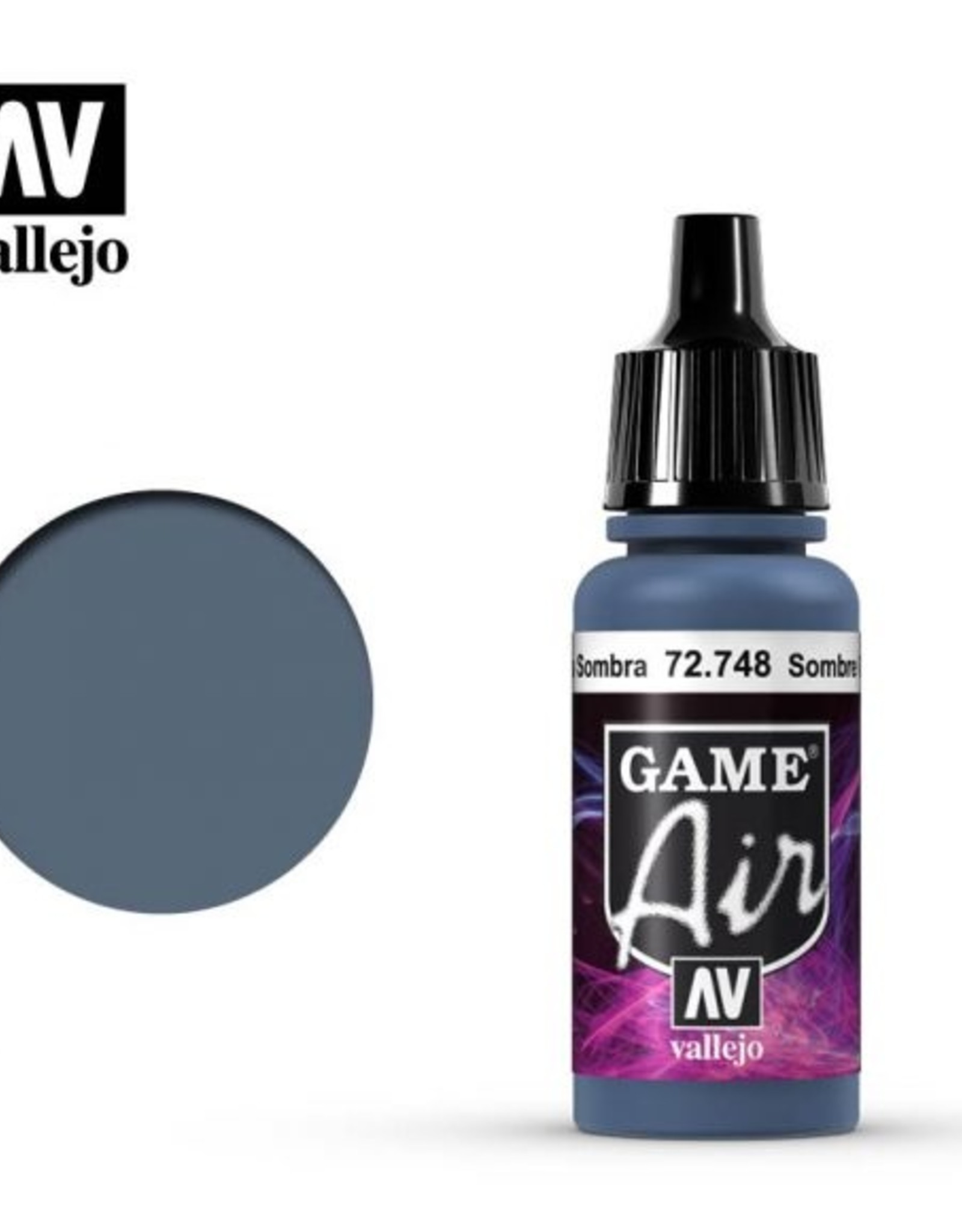 Vallejo Game Air:  72.748 Sombre Grey