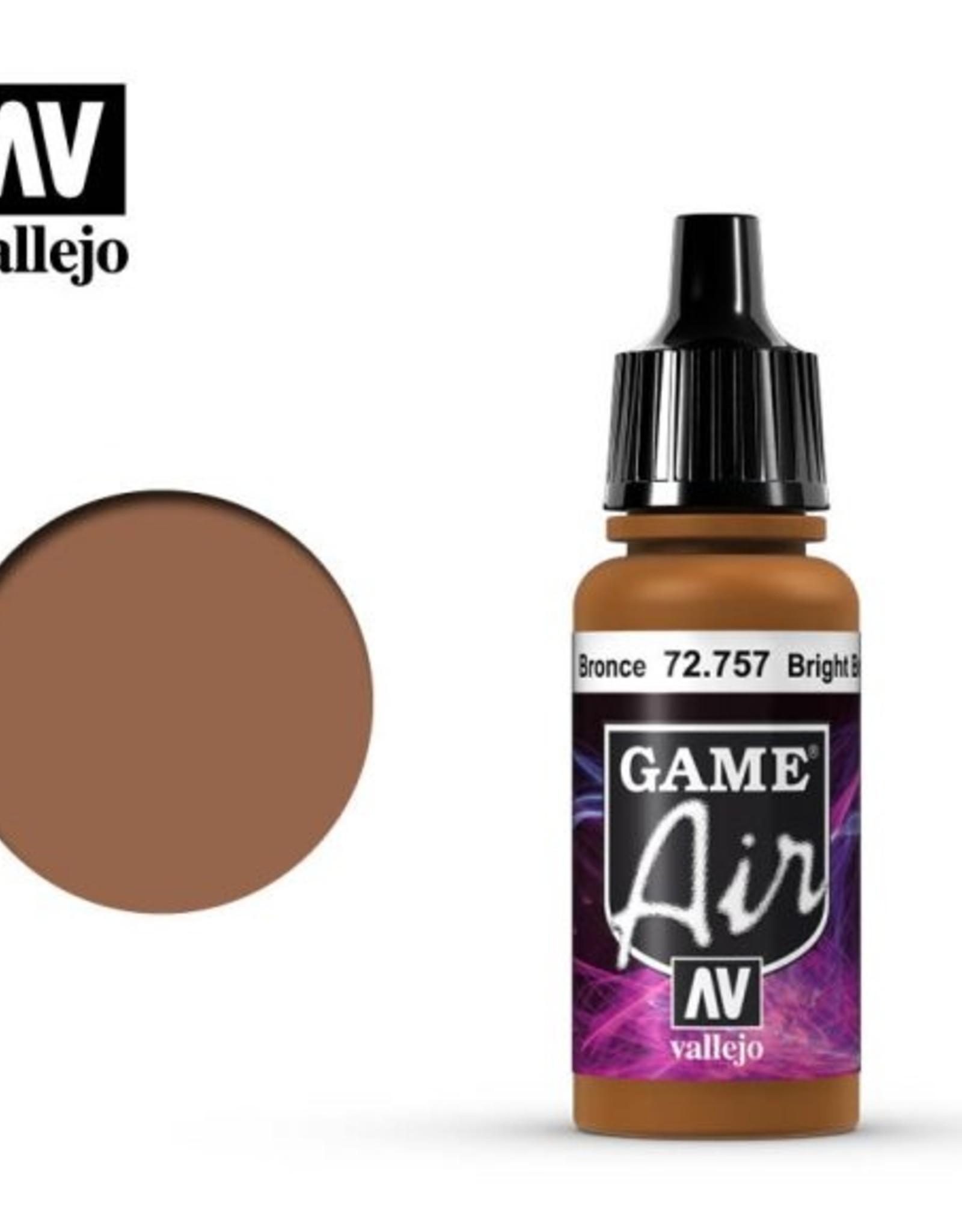 Vallejo Game Air:  72.757 Bright Bronze