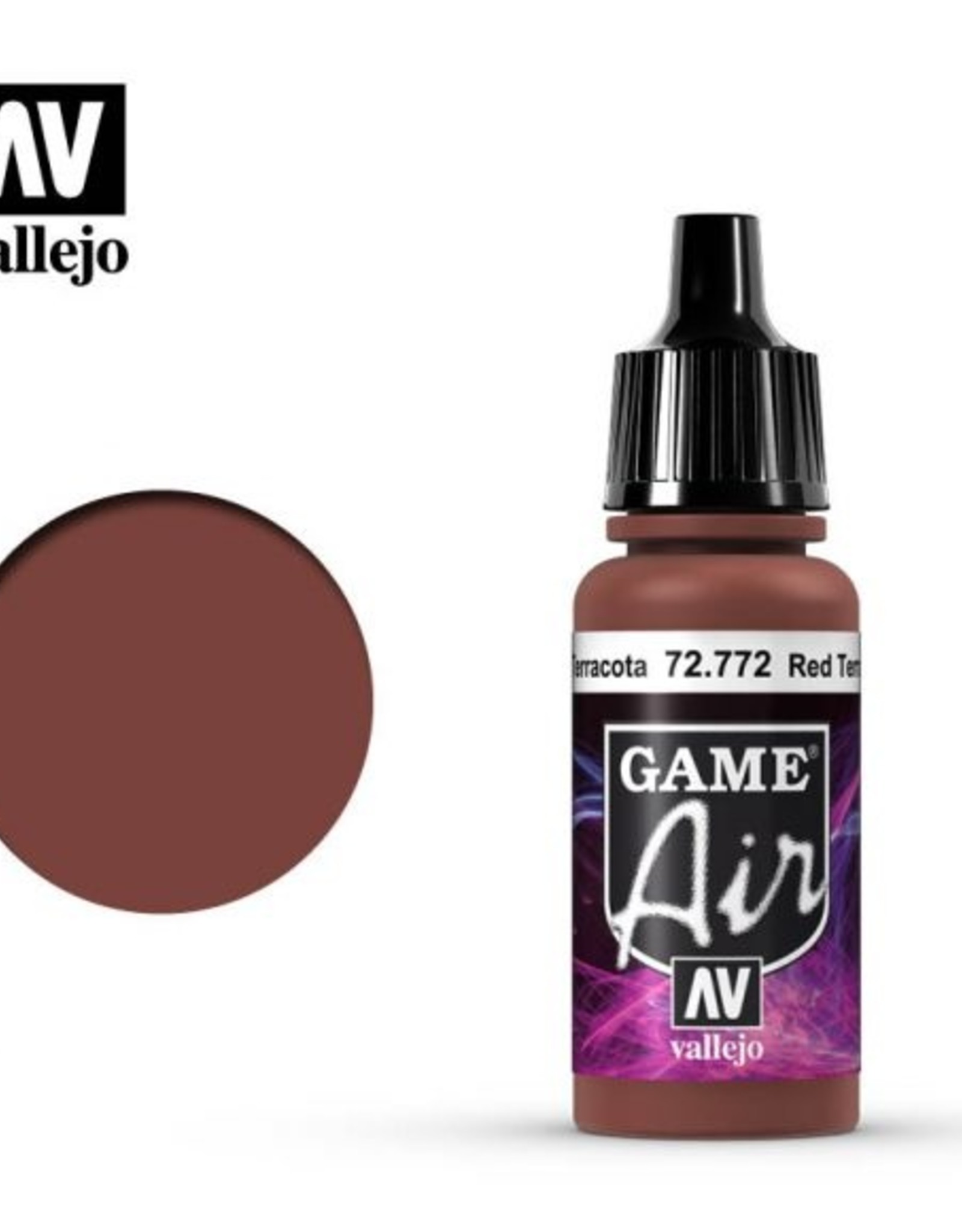 Vallejo Game Air:  72.772 Red Terracotta