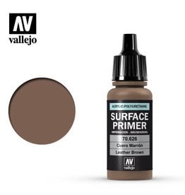 Vallejo Surface Primer: 70.626 Leather Brown