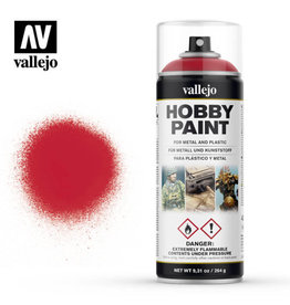 Vallejo Spray Primer -  28.023 Bloody Red (400ml)
