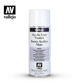 Vallejo Spray -  28.531 Acrylic Matt Spray Varnish (400ML)