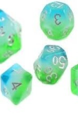 Sirius Dice Blue Hawaiian 7-Die Set