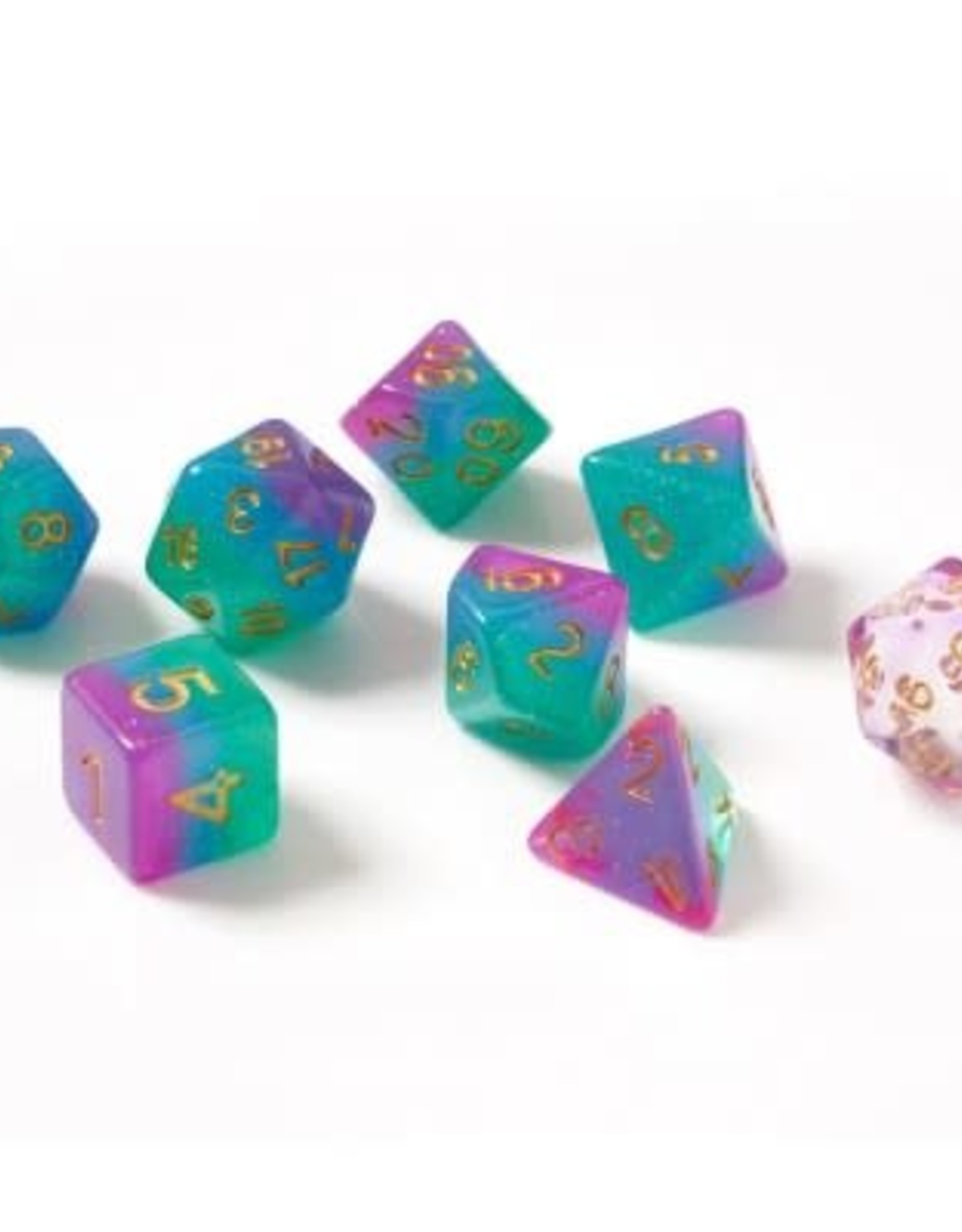 Sirius Dice Northern Lights 7-die set