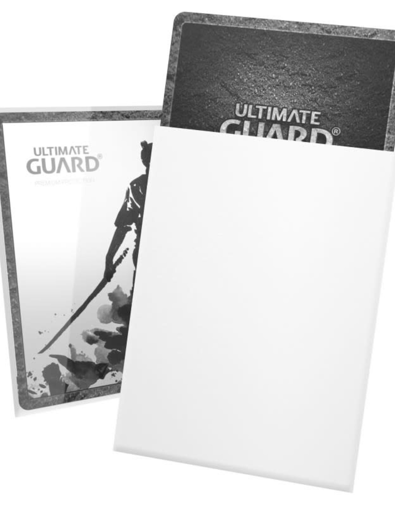 Ultimate Guard Katana Sleeves: 100 Count: White