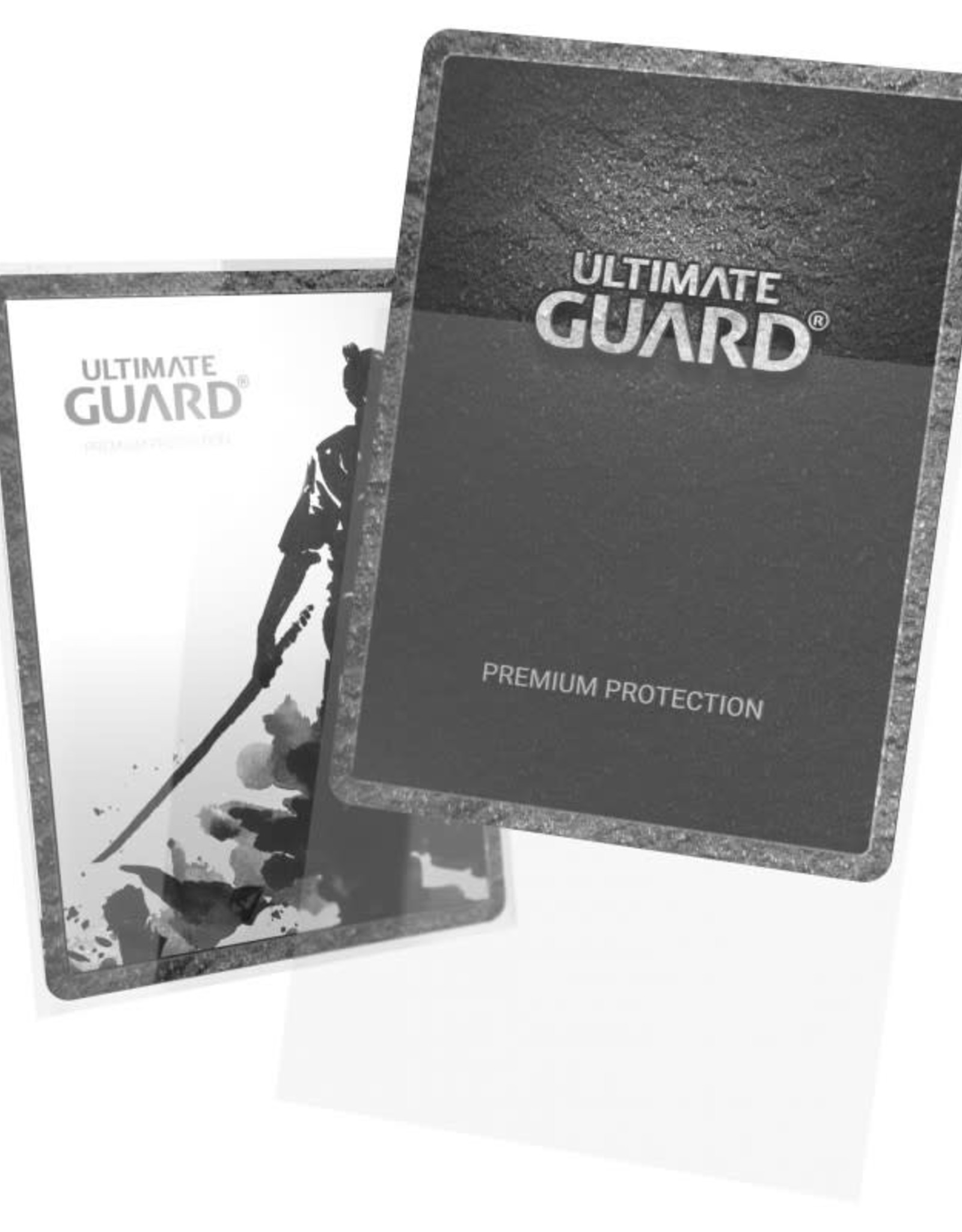 Ultimate Guard Katana Sleeves: 100 Count: Transparent clear