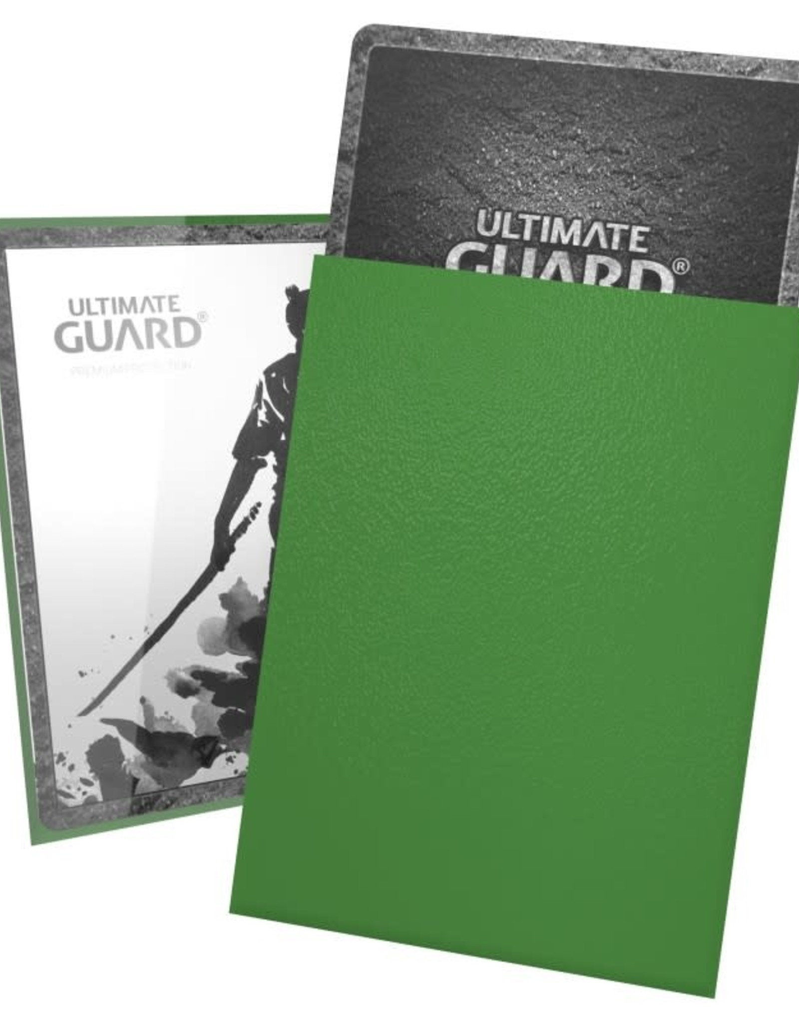 Ultimate Guard Katana Sleeves: 100 Count: Green