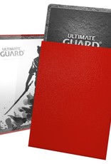 Ultimate Guard Katana Sleeves: 100 Count: Red