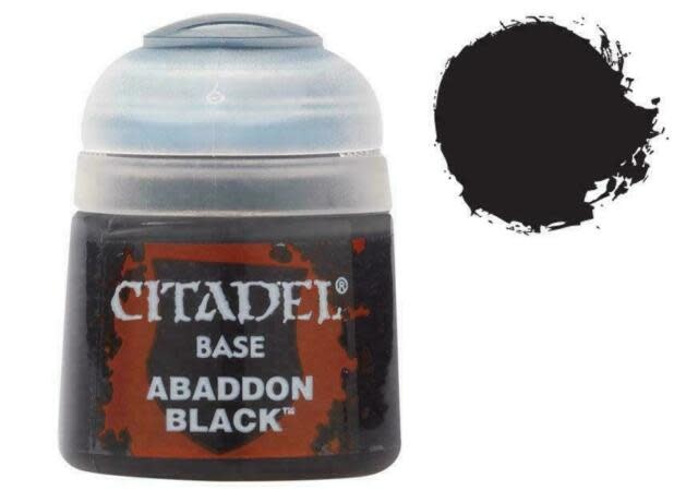 Citadel Paint: Base - Abaddon Black - Titan Games