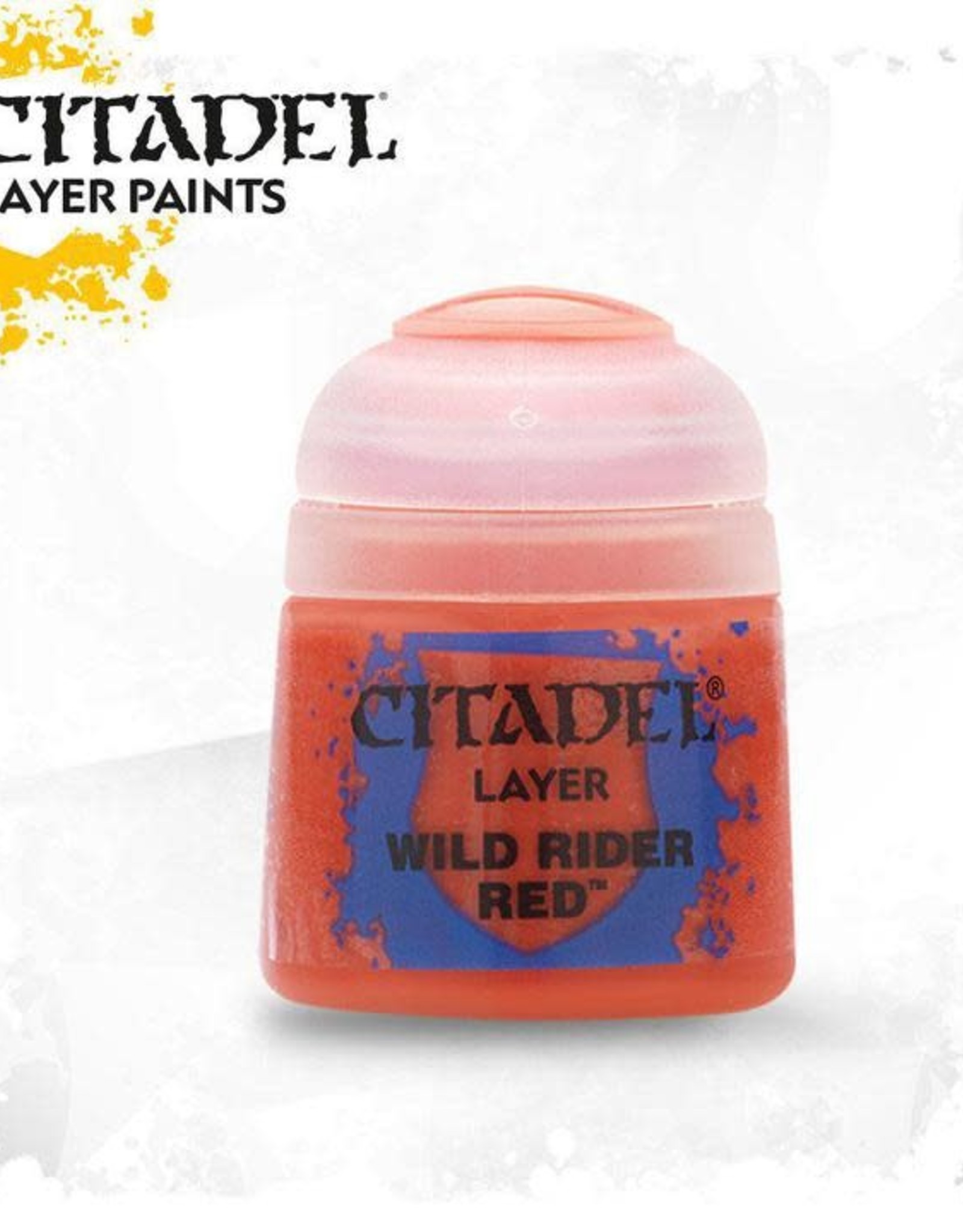 Games Workshop Citadel Paint: Layer - Wild Rider Red