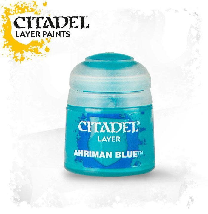 Citadel Paint: Layer - Ahriman Blue 12ml - Titan Games