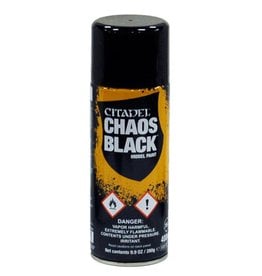 Games Workshop Citadel Spray: Primer Chaos Black