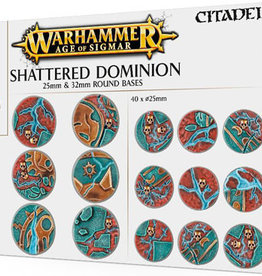 Games Workshop Warhammer AoS: Shattered Dominion 25mm & 32mm Round Bases