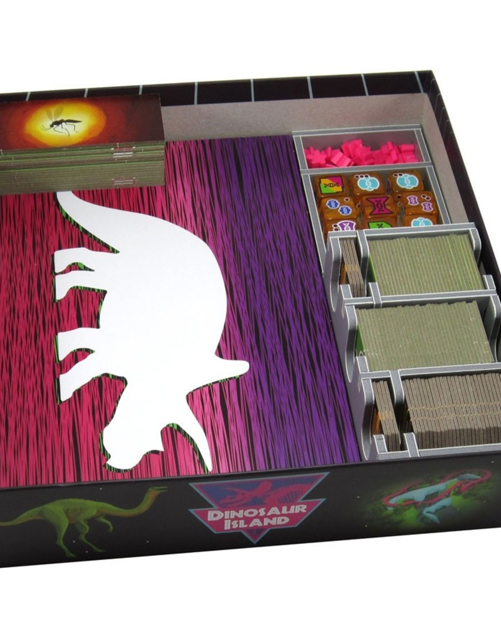 Folded Space Box Insert: Dinosaur Island/Totally Liquid