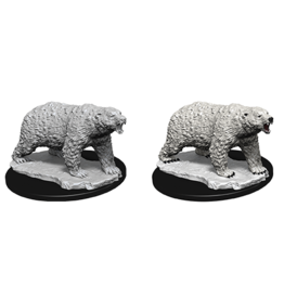 Wizkids D&D Mini: NM Primed: Polar Bear