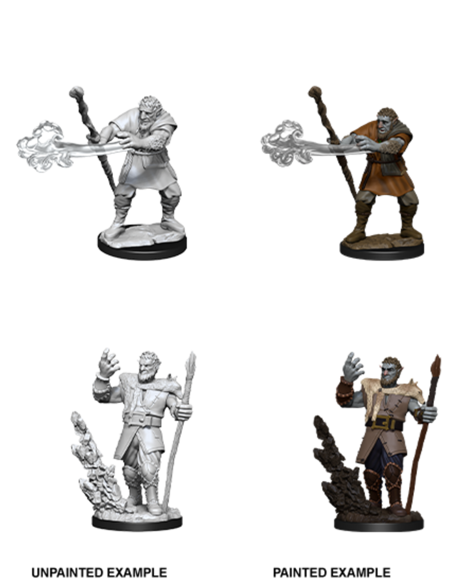 Wizkids D&D NM Primed Mini:  Male Firbolg Druid