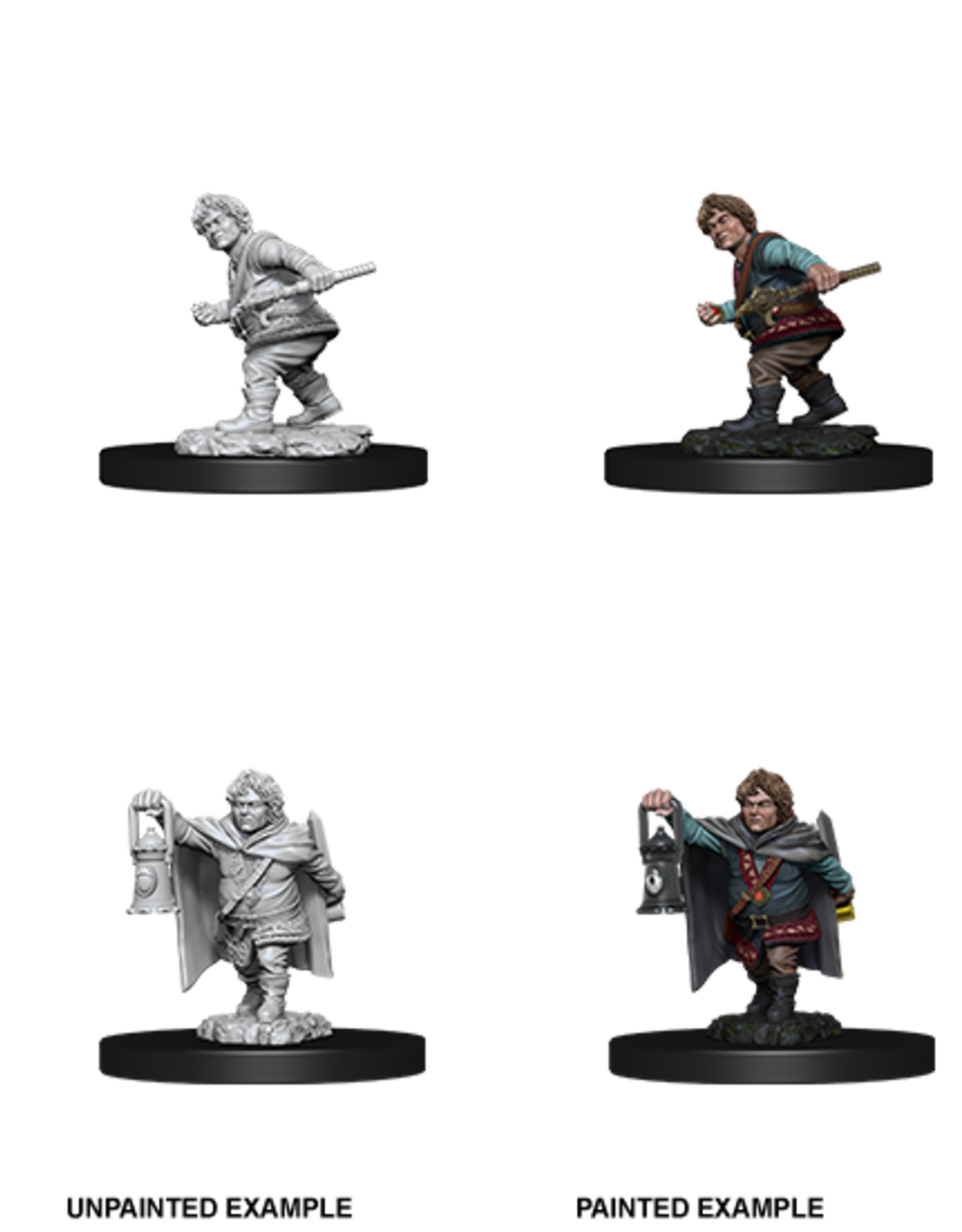Wizkids D&D NM Primed Mini: Male Halfling Rogue
