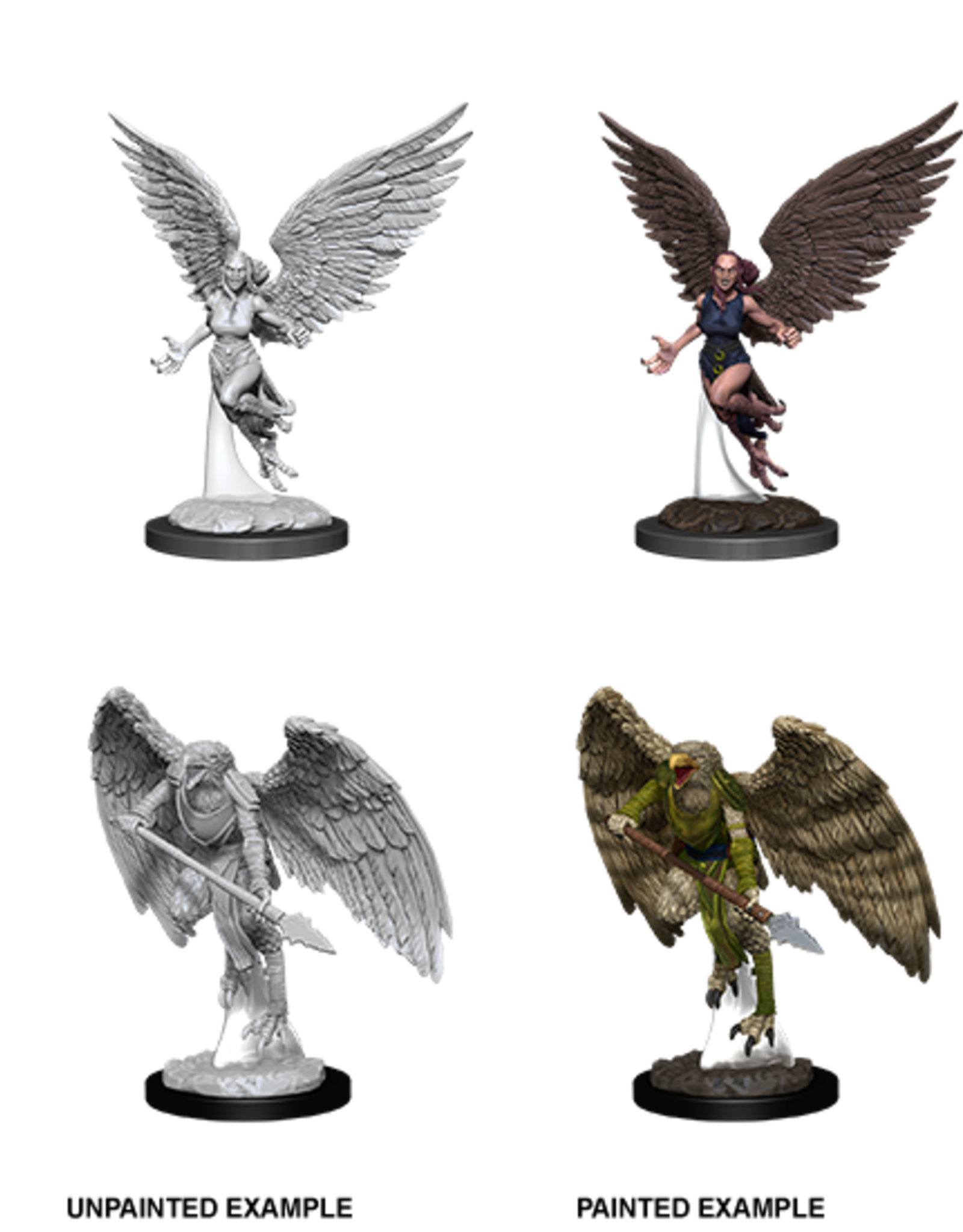 Wizkids D&D NM Primed Mini: Harpy and Aarakocra