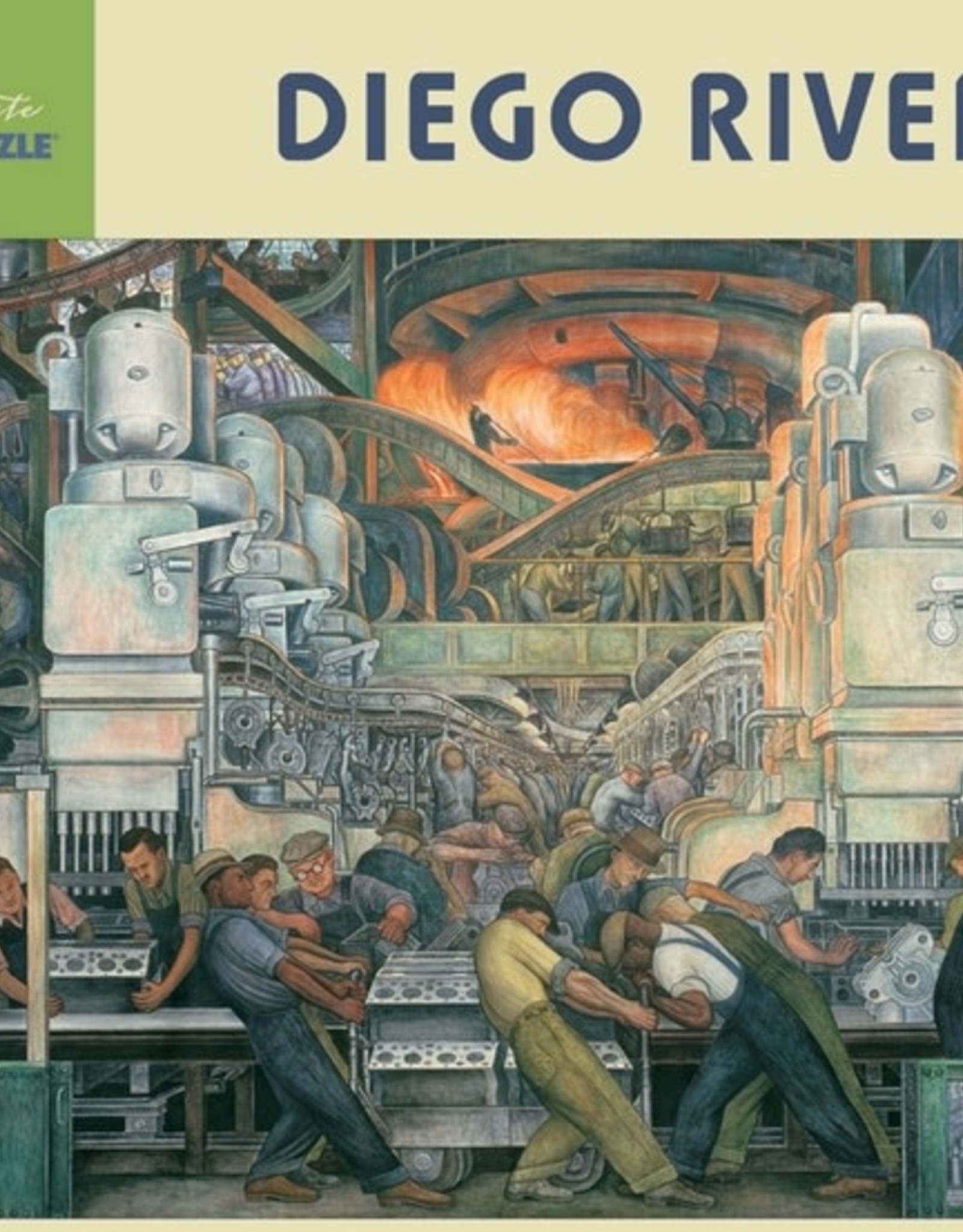 Pomegranate 1000 pc Diego Rivera: Detroit Industry Puzzle