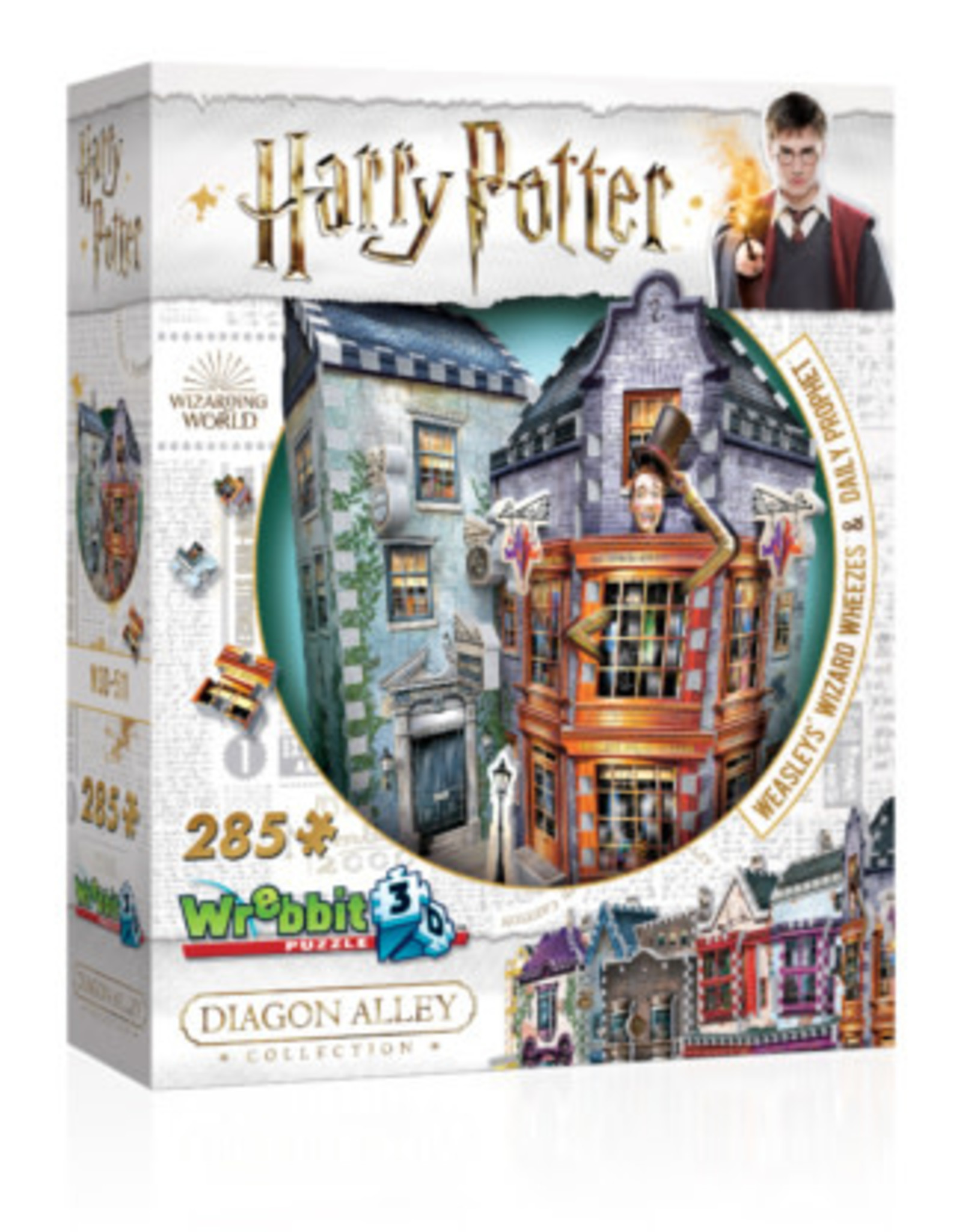 Wrebbit Puzzles Harry Potter - WEASLEYS' WIZARD WHEEZES & DAILY PROPHET