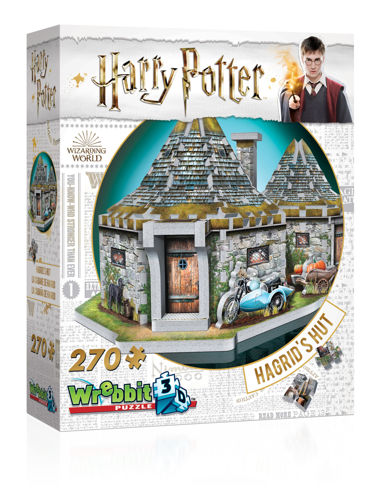 Wrebbit Puzzles Harry Potter - HAGRID'S HUT