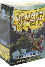 Dragon Shields (100) Matte - Green