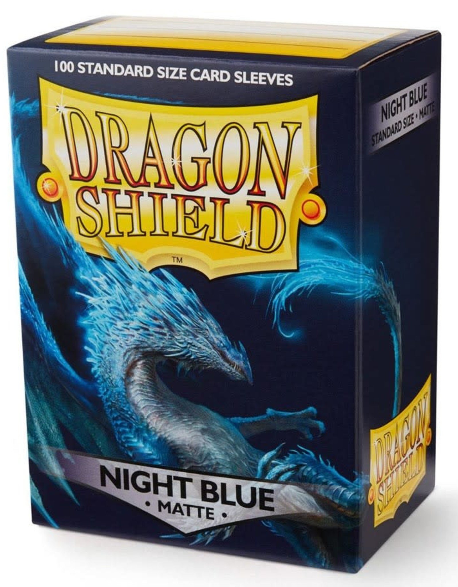 Dragon Shields (100) Matte - Night Blue