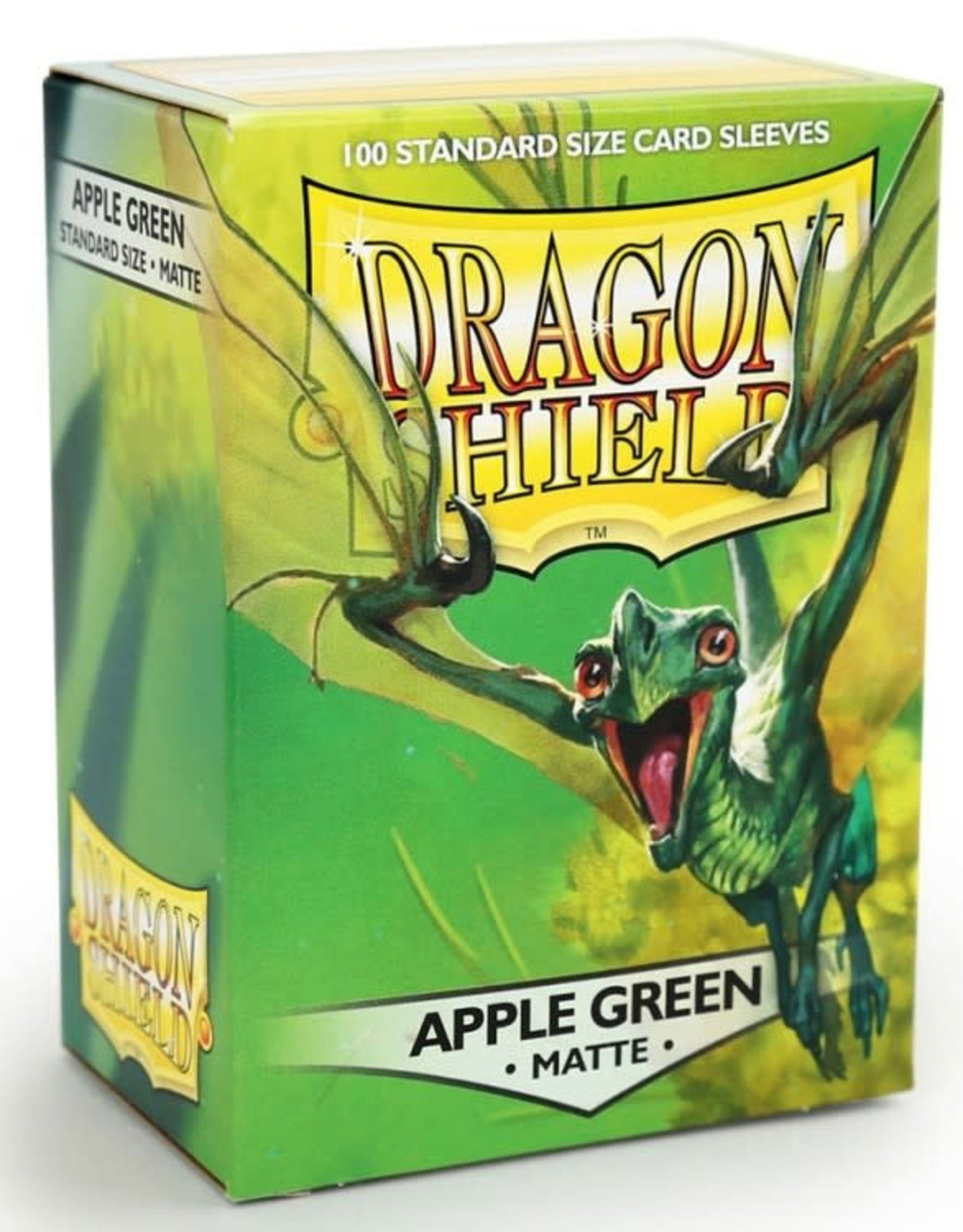 Dragon Shields (100) Matte - Apple Green