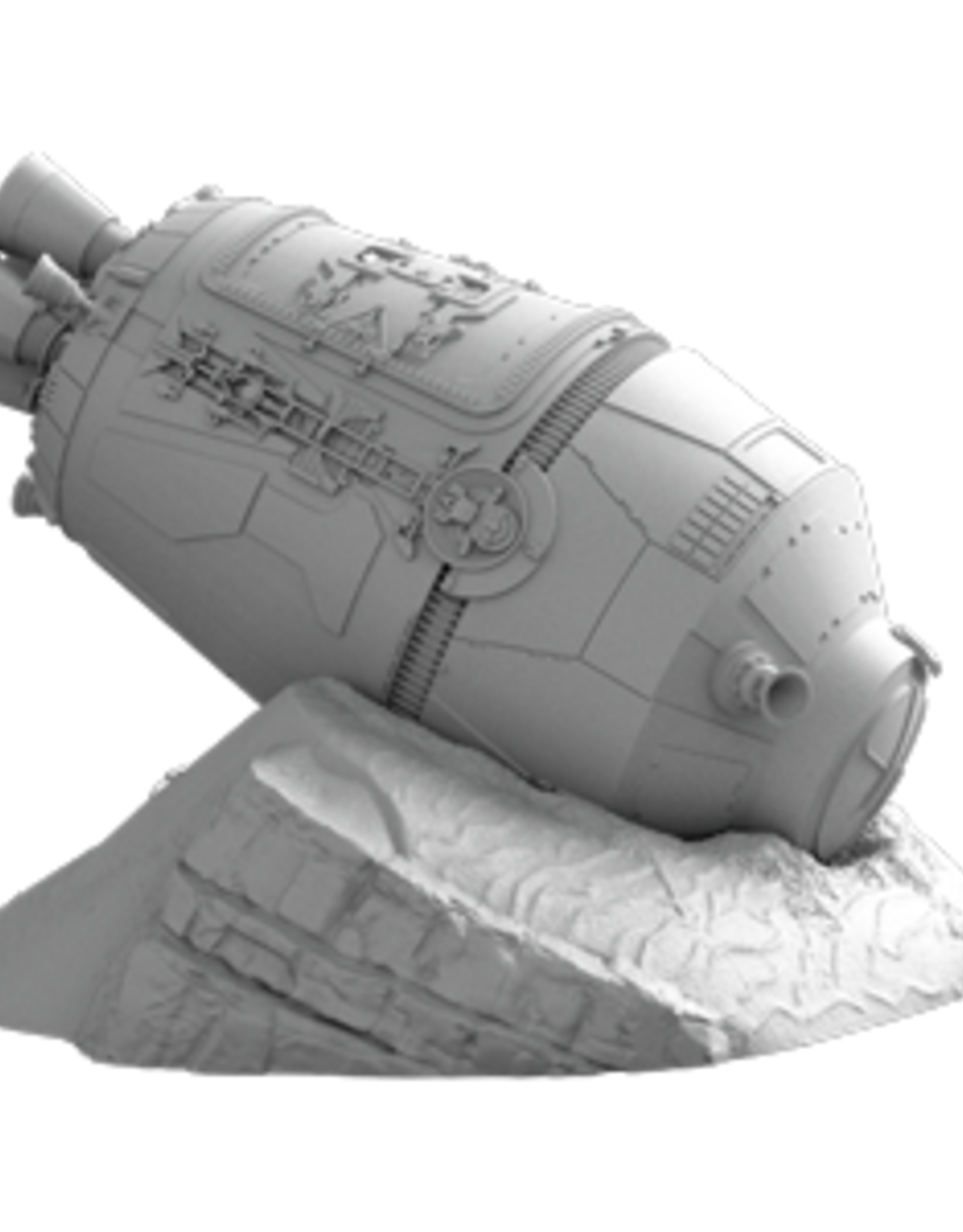 Crash escape. Star Wars Legion Escape pod. Татуин Звездные войны Легион. Crashed Escape pod. Звездные войны 9 транспорт.