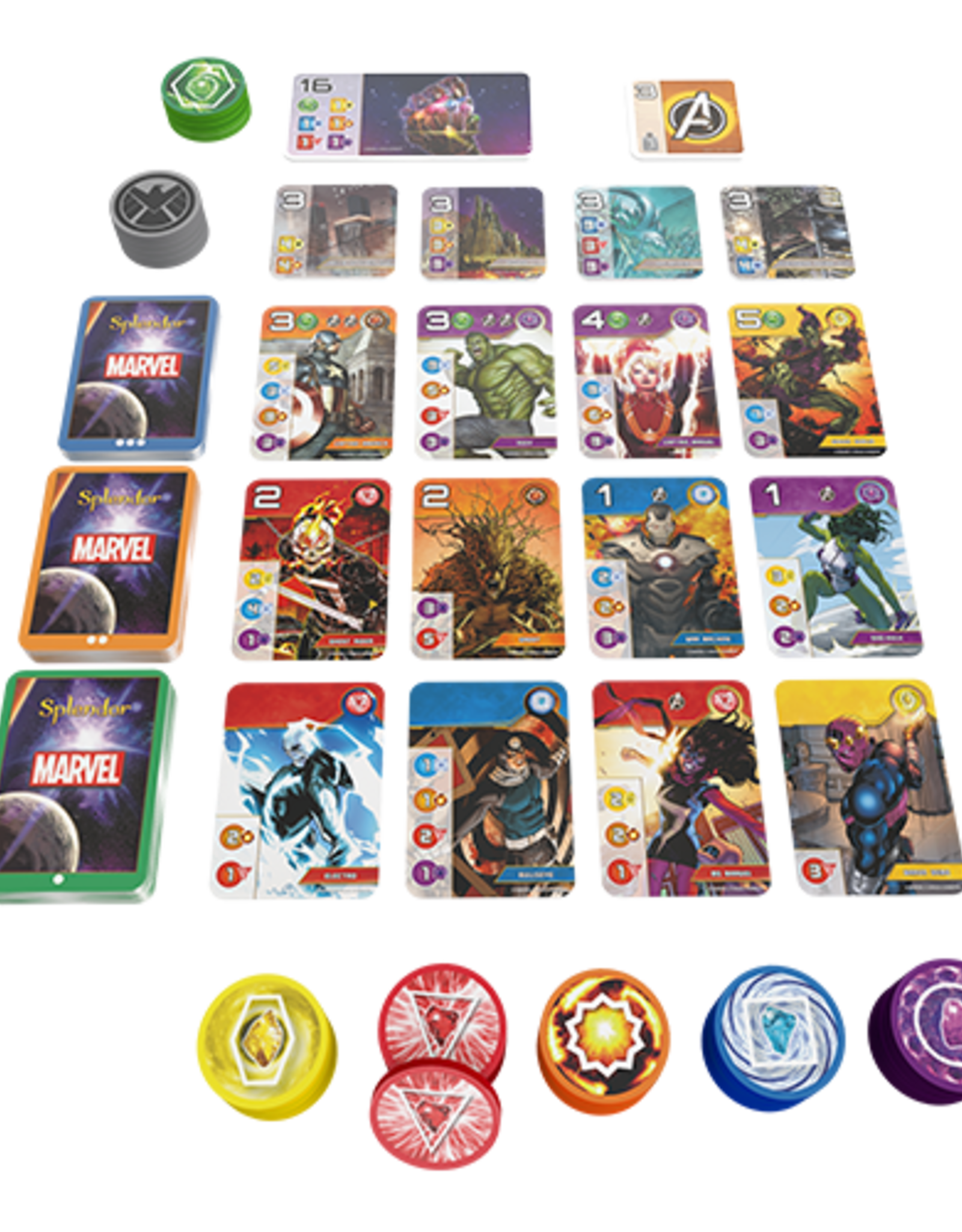 Asmodee Splendor - Marvel Edition