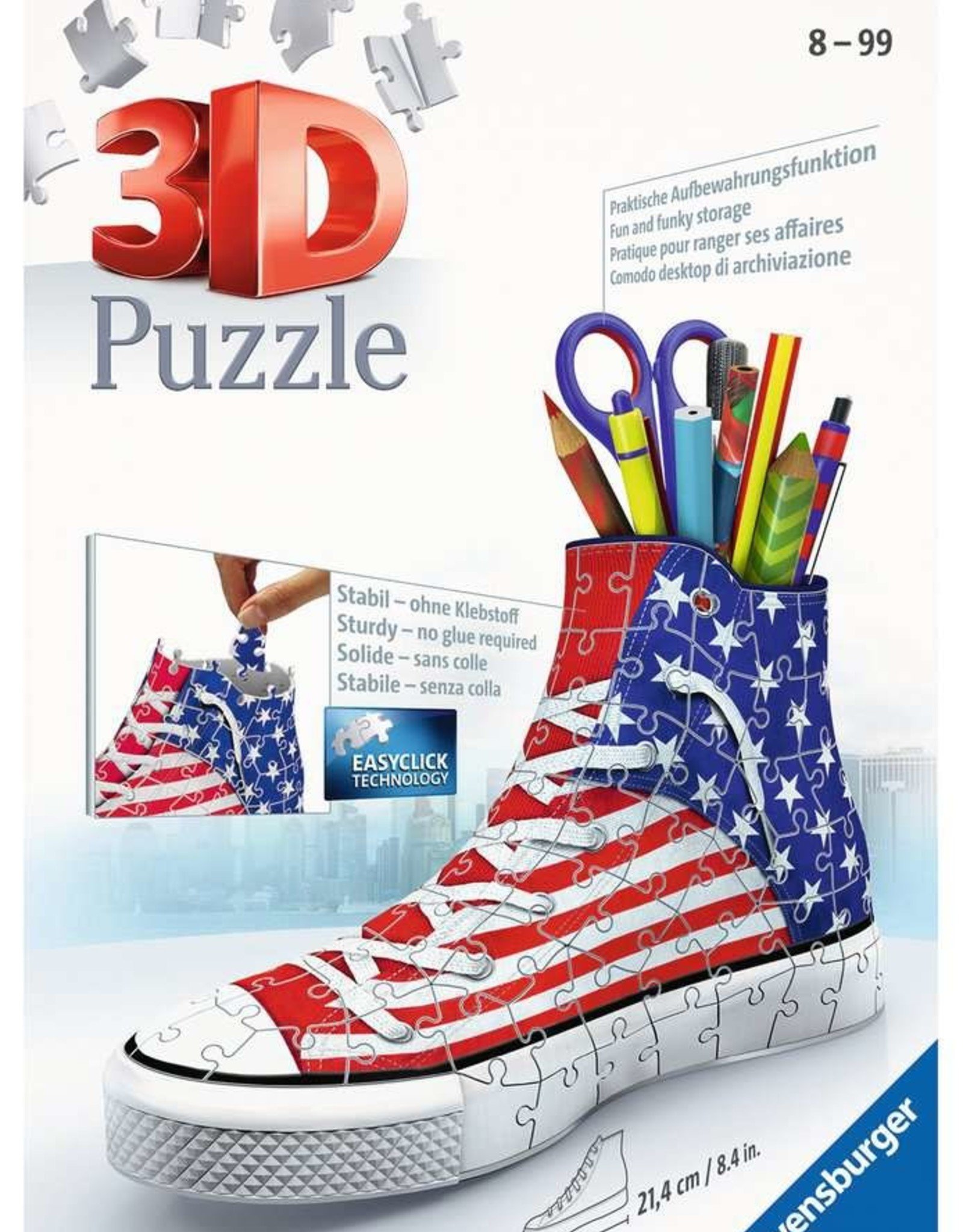 Ravensburger Puzzle: Sneaker: American Style (108 pc Puzzle)