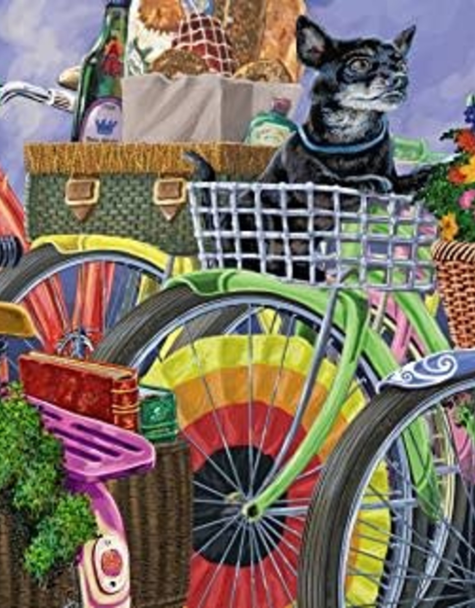 Ravensburger Puzzle 300 pc LF: Bicycle Group large Format