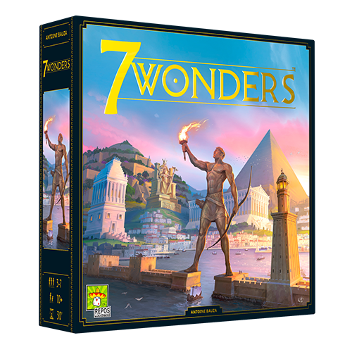 7 Wonders New Edition Strategy Board Game for Ages 10 and up, from Asmodee