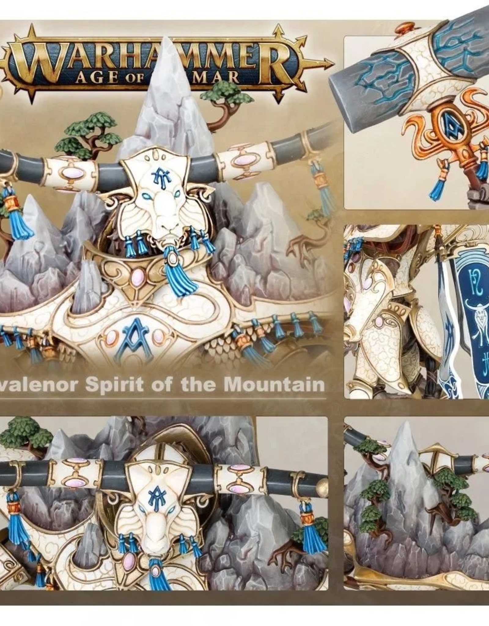 Games Workshop Age of Sigmar: Avalenor The Stoneheart King