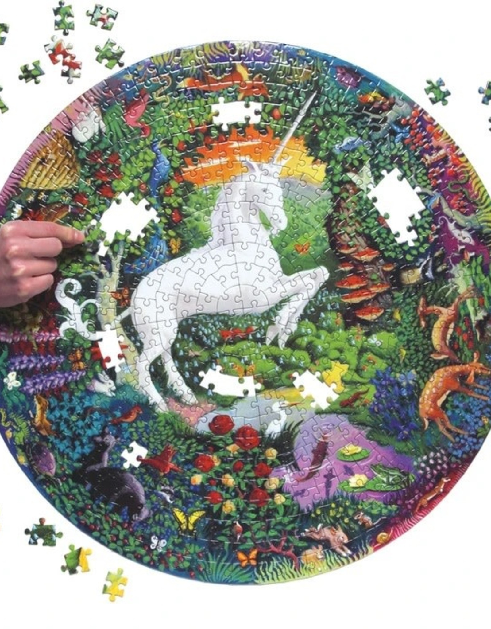 Eeboo Unicorn Garden 500 Piece Puzzle