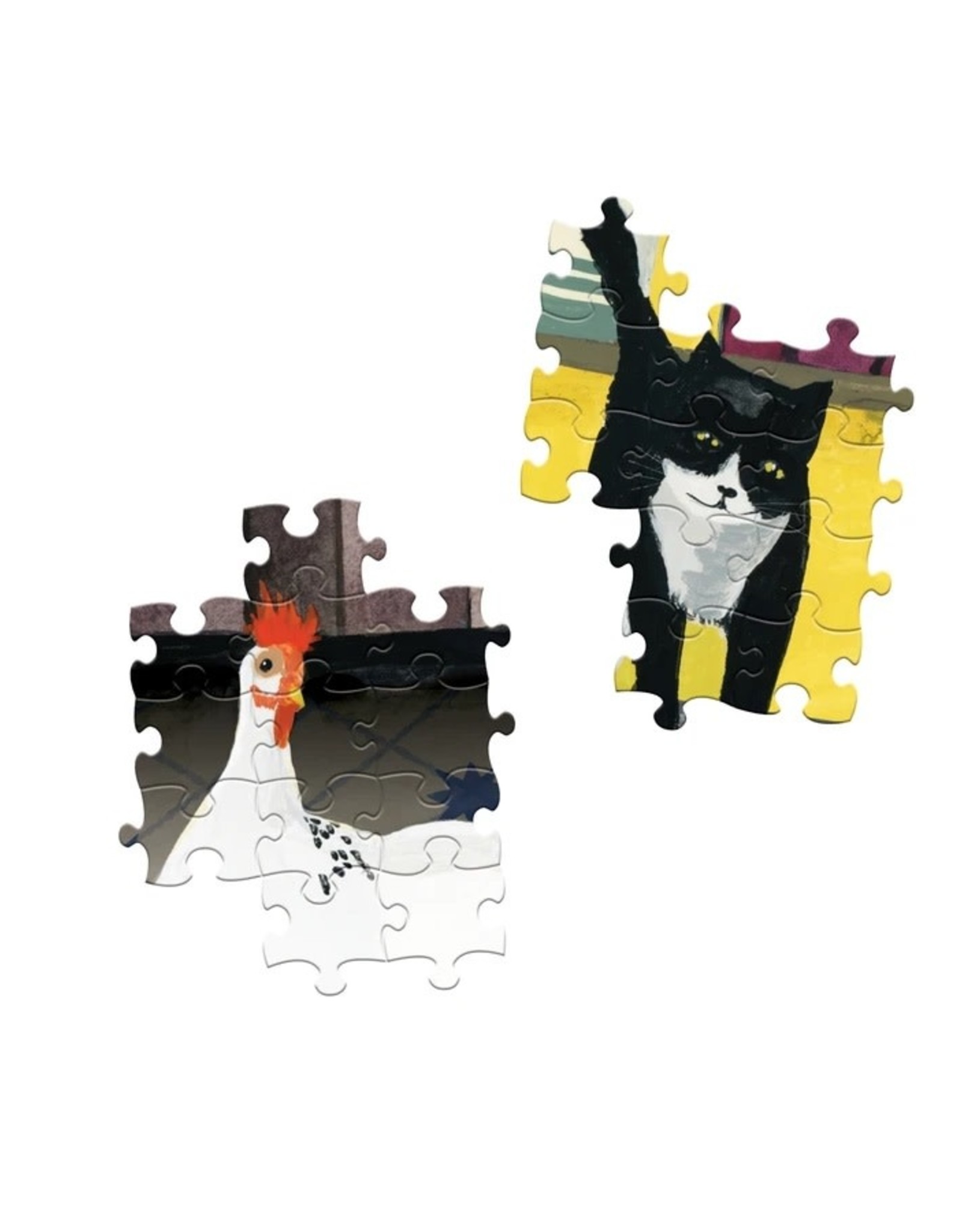 Eeboo Puzzle 1000pc: Kitchen Chickens