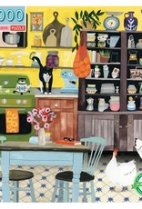 Eeboo Puzzle 1000pc: Kitchen Chickens