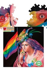 Eeboo Liberty Rainbow 1000 Piece Puzzle