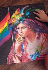 Eeboo Liberty Rainbow 1000 Piece Puzzle