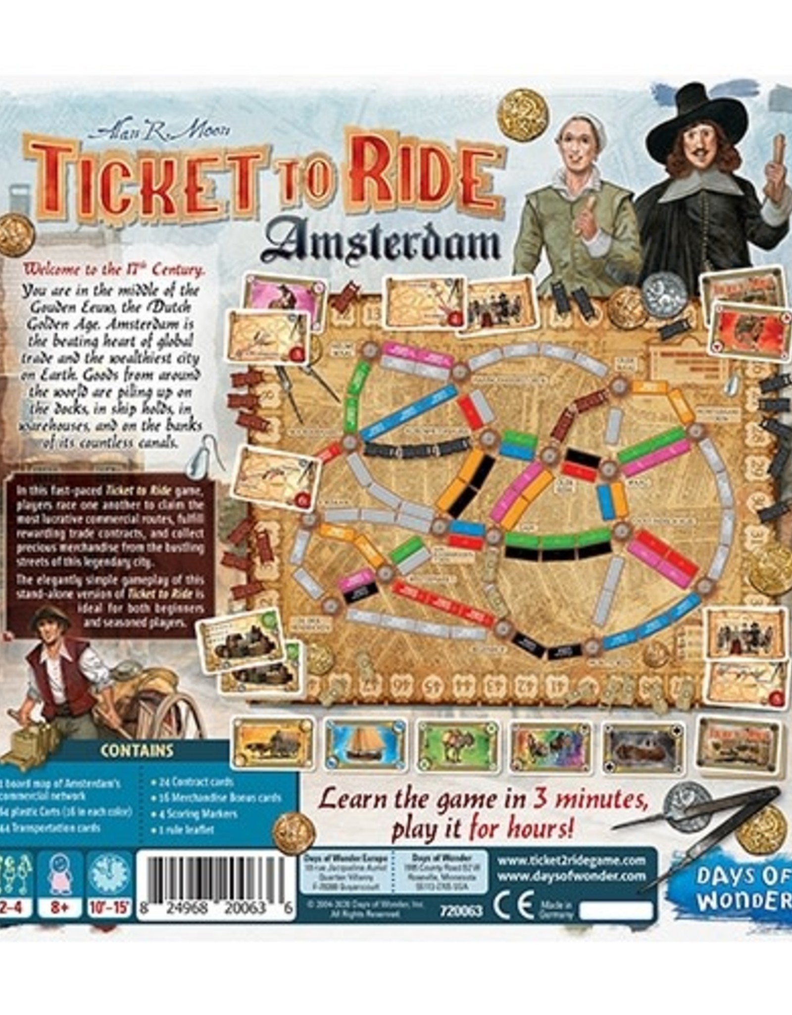 Days of Wonder Ticket To Ride Amsterdam
