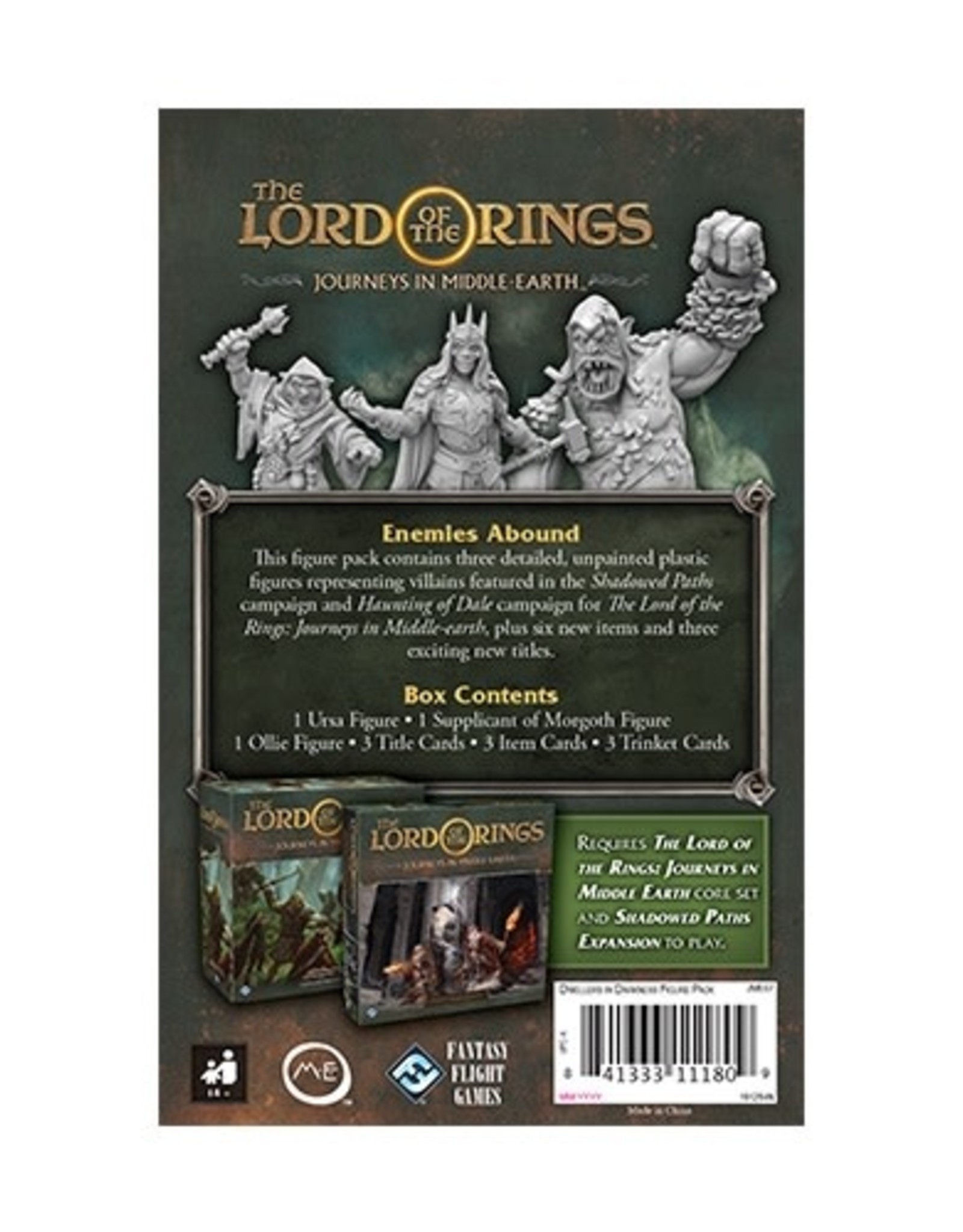 lord of the rings journeys in middle earth dwellers in darkness