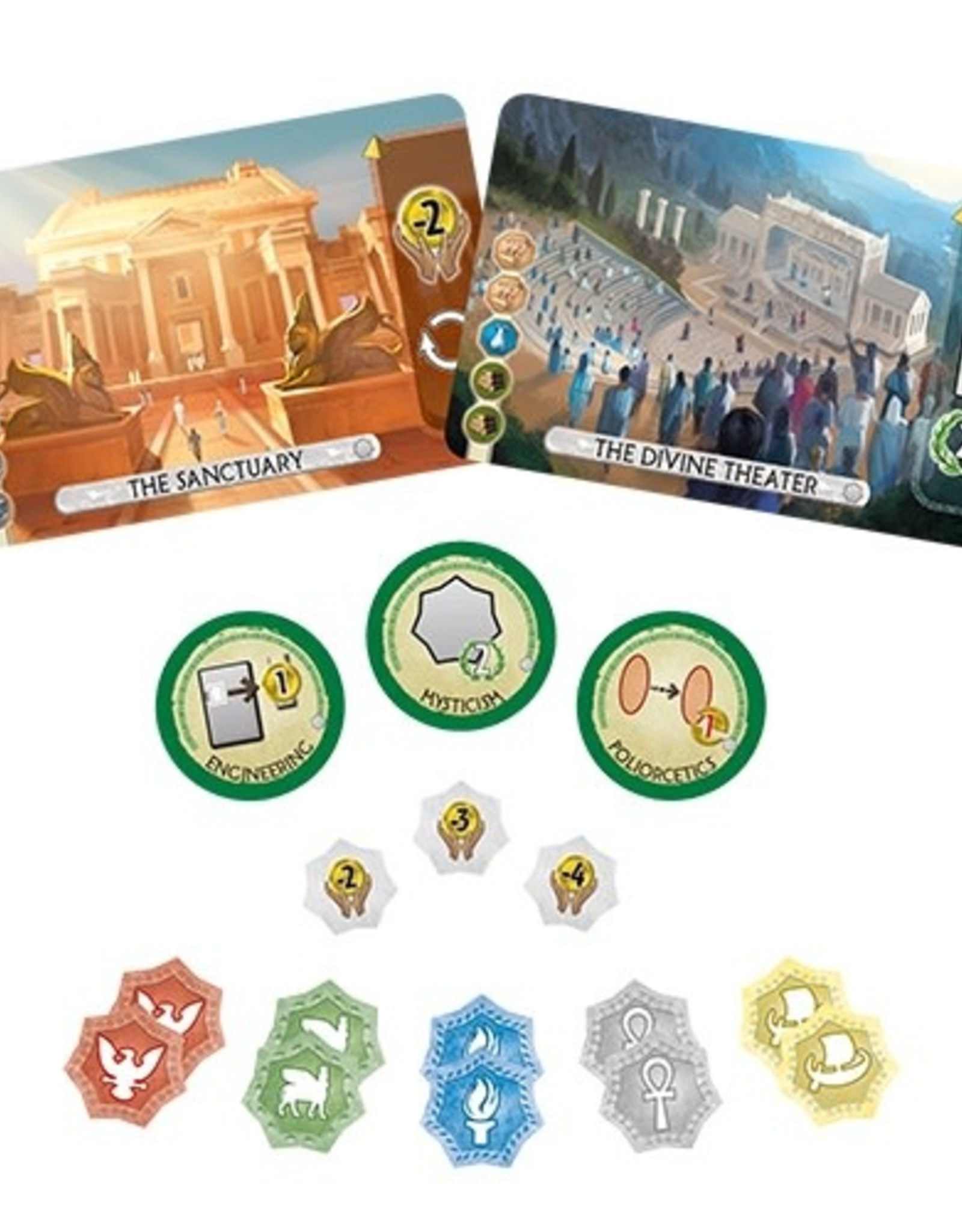 7 Wonders Duel Pantheon Titan Games