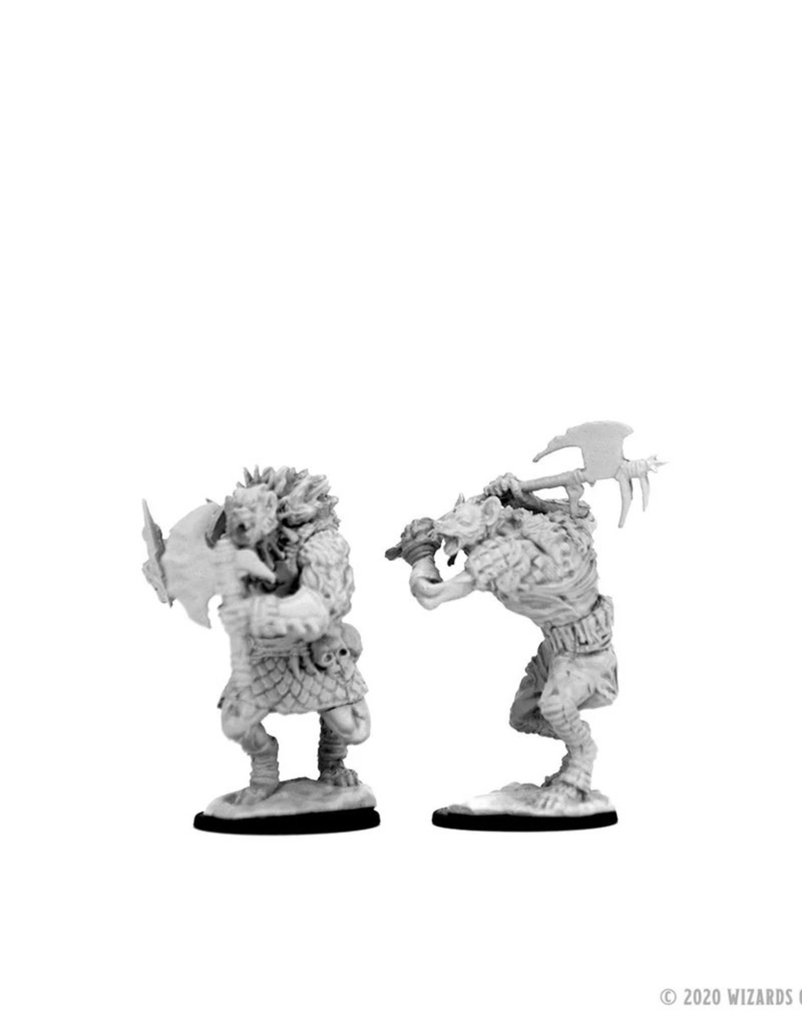 Wizkids D&D Mini: NM Primed: Gnolls